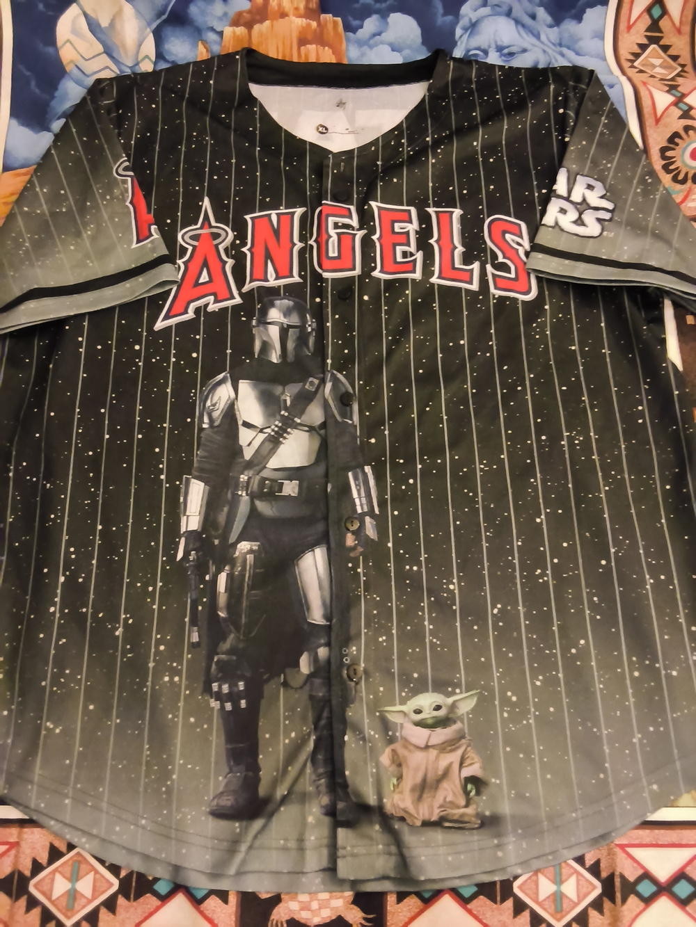 MLB ANGELS / STAR WARS JERSEY